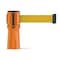 Montour Line Retractable Belt Barrier Cone Mount Orange Case 7.5ftYellow Belt CP100-OR-YW-75 - alternate 1